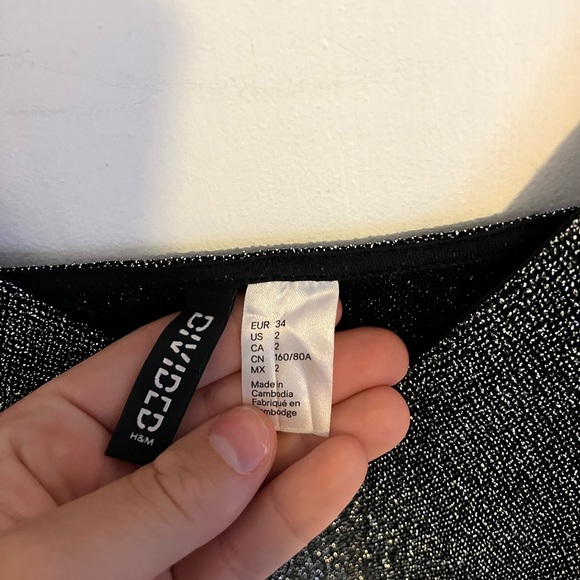 H&M Sparkly Mini Dress - Picture 2 of 3